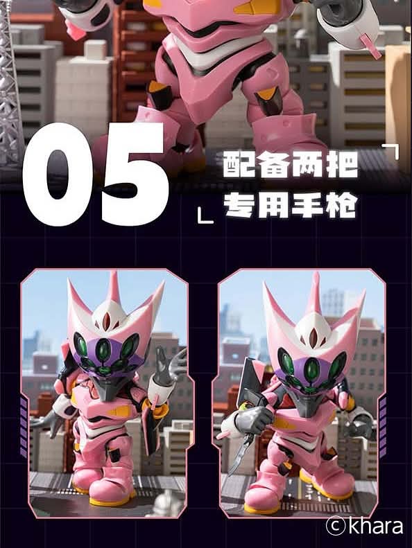 Preorder SSK-EVA-01 Super Actionable Blind Box 6 pcs set (Q Version • Blind Box • Super Movable)