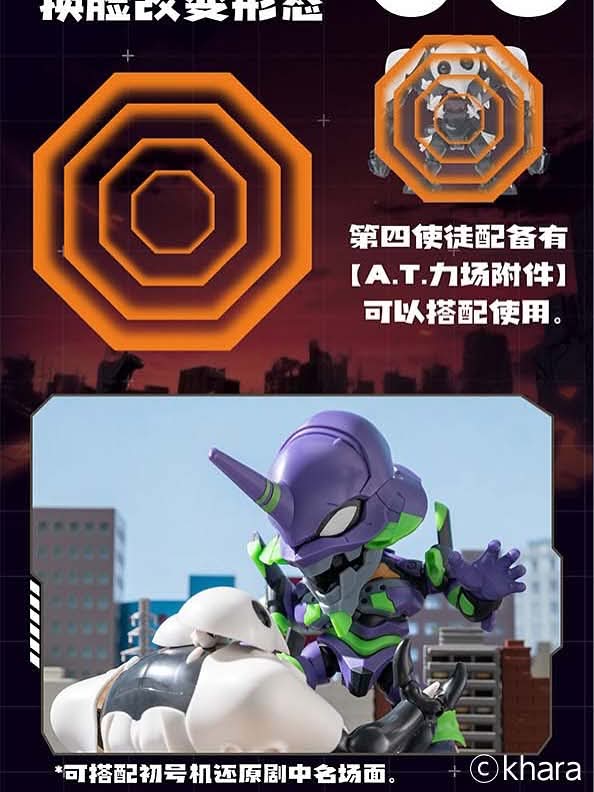 Preorder SSK-EVA-01 Super Actionable Blind Box 6 pcs set (Q Version • Blind Box • Super Movable)