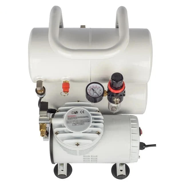 Double Tank Air compressor + Spraybooth + 0.2 or 0.5 Hobbymate Basic Airbrush.