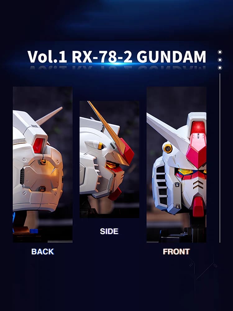 Ready stock VOL 1 RX78 head burst Original Bandai Licensed Products