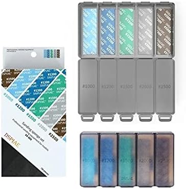 DSPIAE Sanding Sponge Set Containing Storage Boxes SS-S02