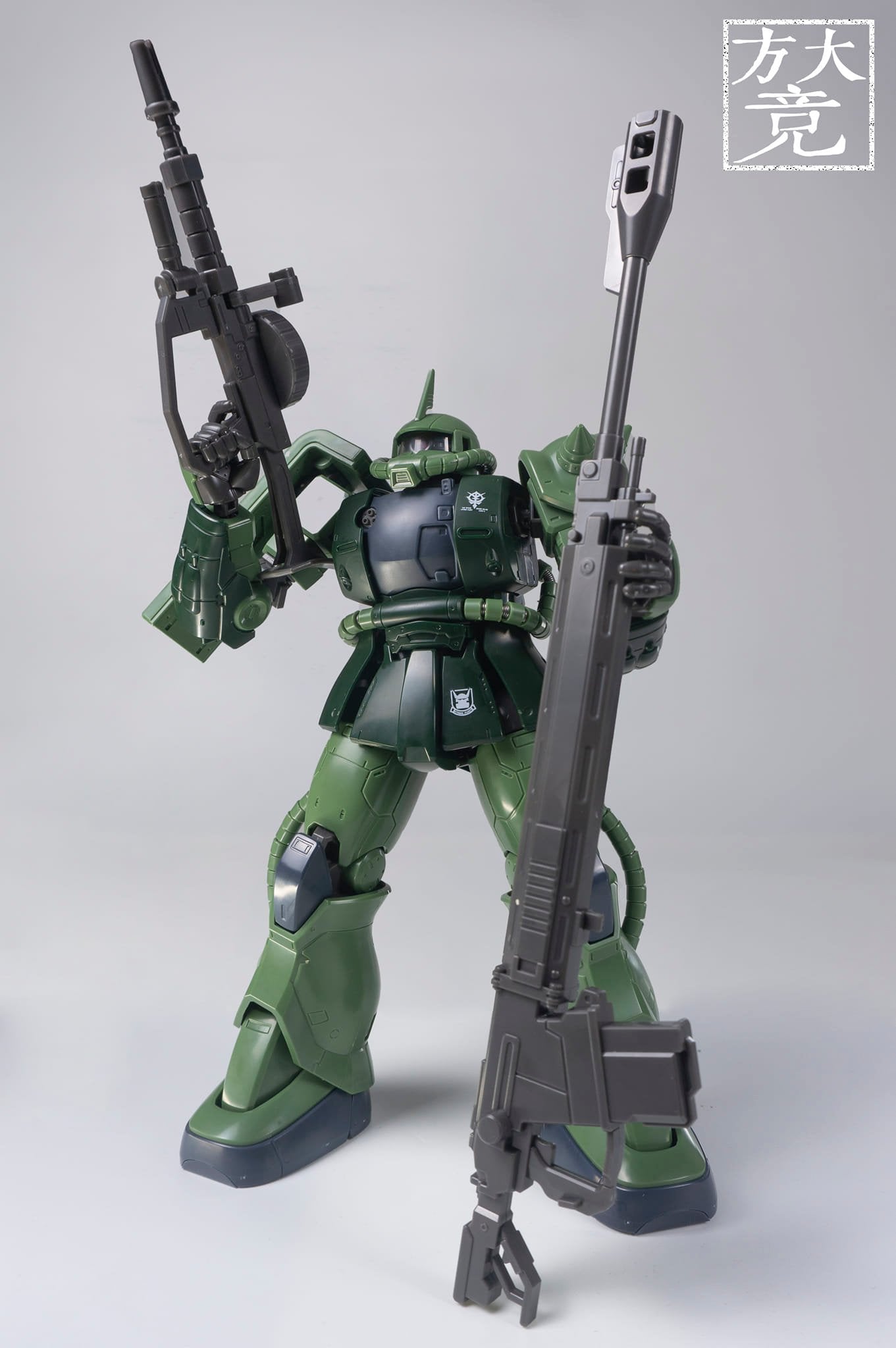 Ready Stock 方大竟 1/72 GTO绿扎古 green zaku