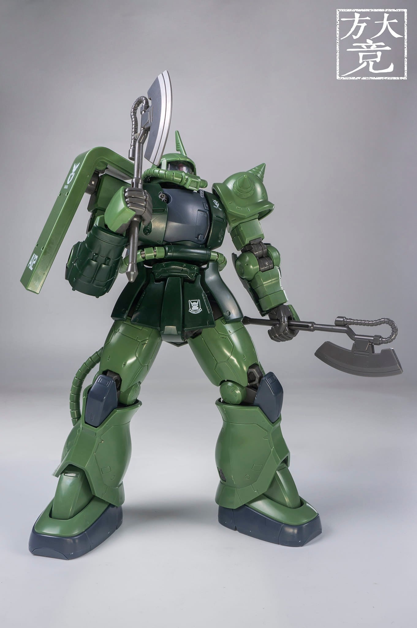 Ready Stock 方大竟 1/72 GTO绿扎古 green zaku