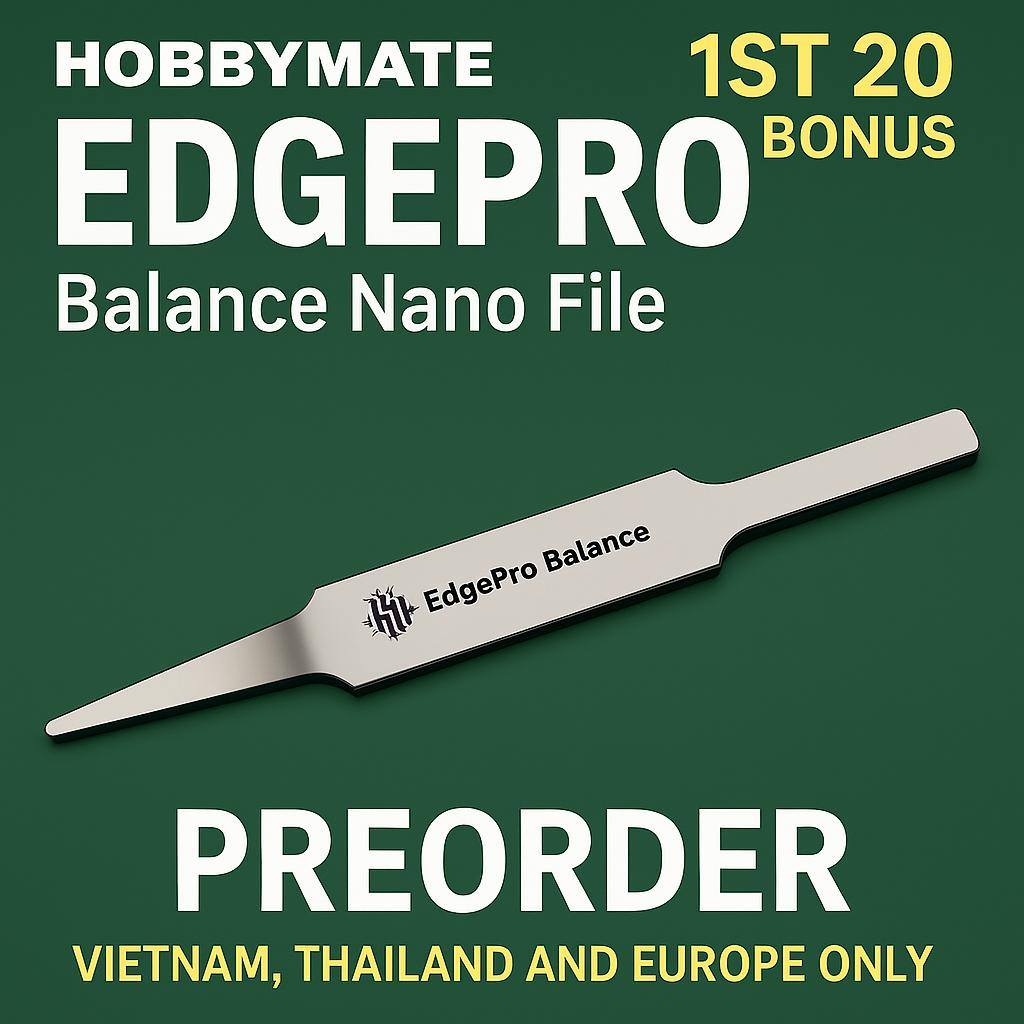 Valid for Thailand.Vietnam & Europe only 1 st 20 set Special preorder Eday vol 3 + Vol3 Nano File and free HM edgepro file for 1st 20 po