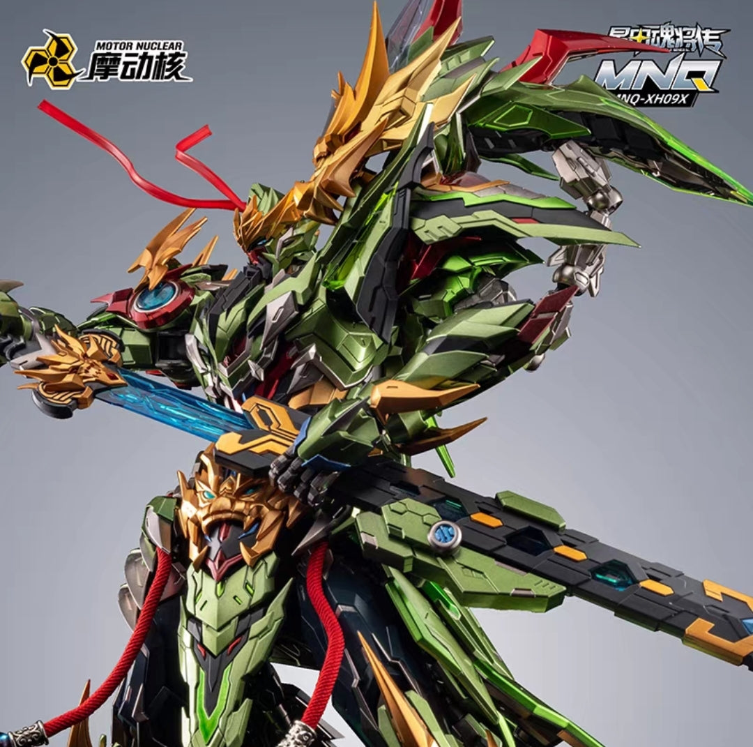 Preorder Motor Nuclear | MNQ-09X GUAN YU 开阳宫-武曲星君-关羽·赤炎火龙驹 (DELUXE VER)