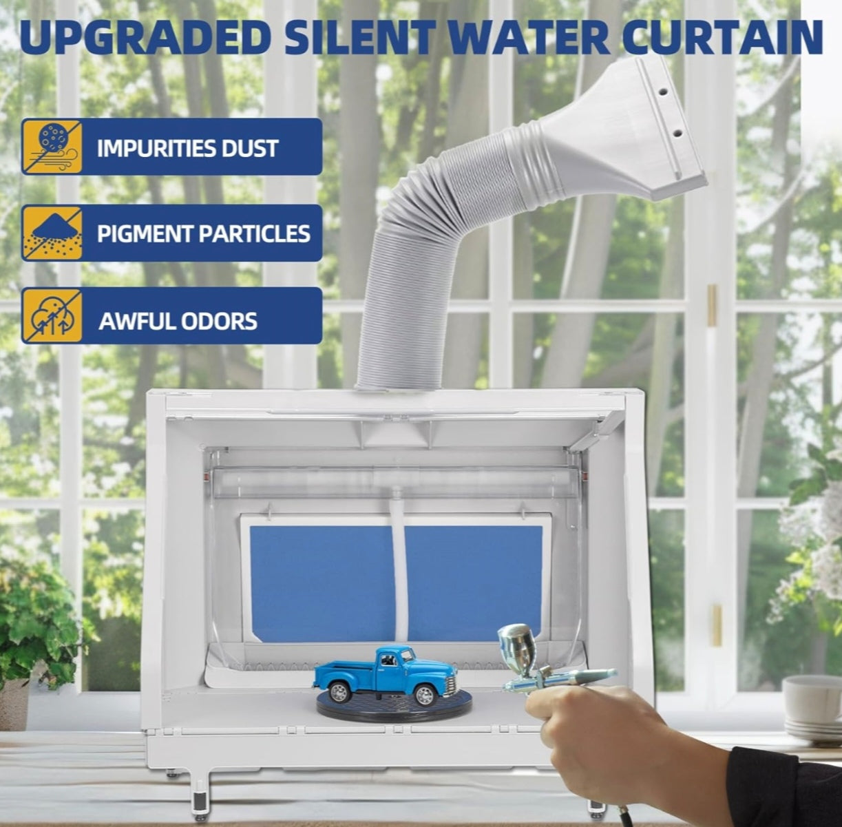 2025 Huat Promo (9 Set) Water Curtain spray booth