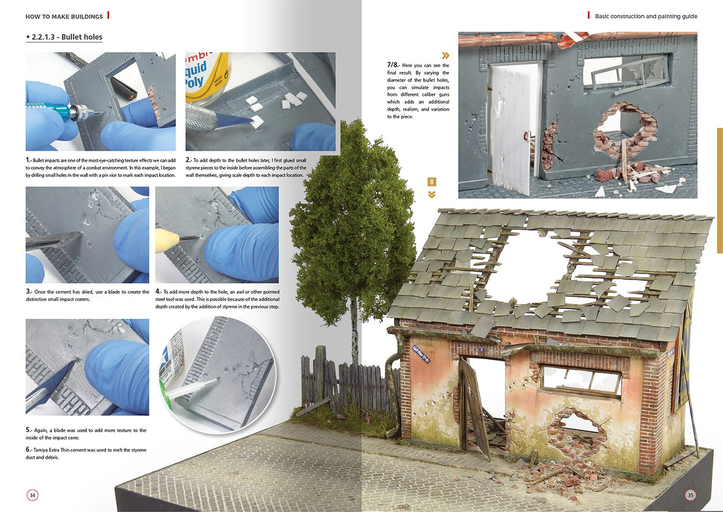 6135 HOW TO MAKE BUILDINGS. BASIC CONSTRUCTION AND PAINTING