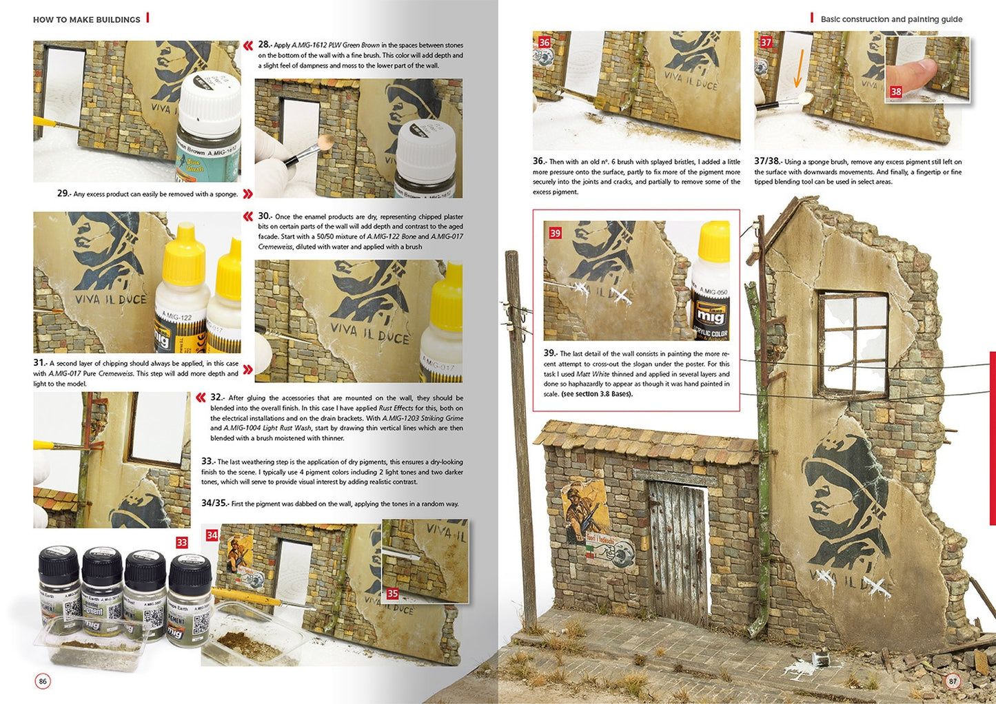 6135 HOW TO MAKE BUILDINGS. BASIC CONSTRUCTION AND PAINTING