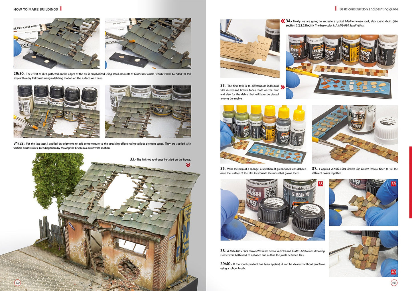 6135 HOW TO MAKE BUILDINGS. BASIC CONSTRUCTION AND PAINTING