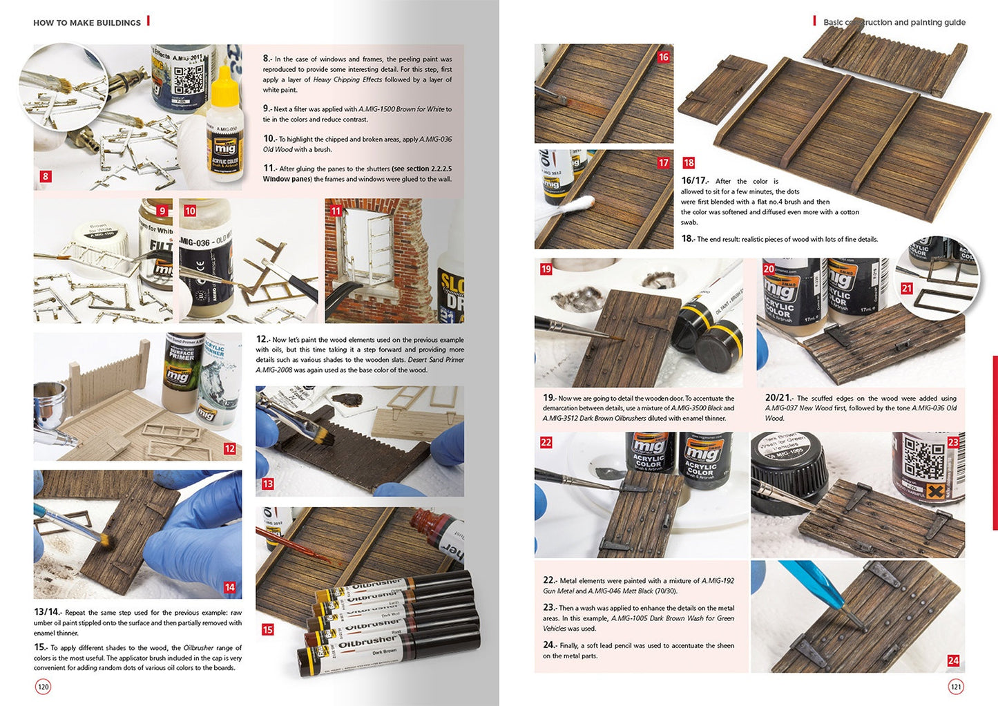 6135 HOW TO MAKE BUILDINGS. BASIC CONSTRUCTION AND PAINTING