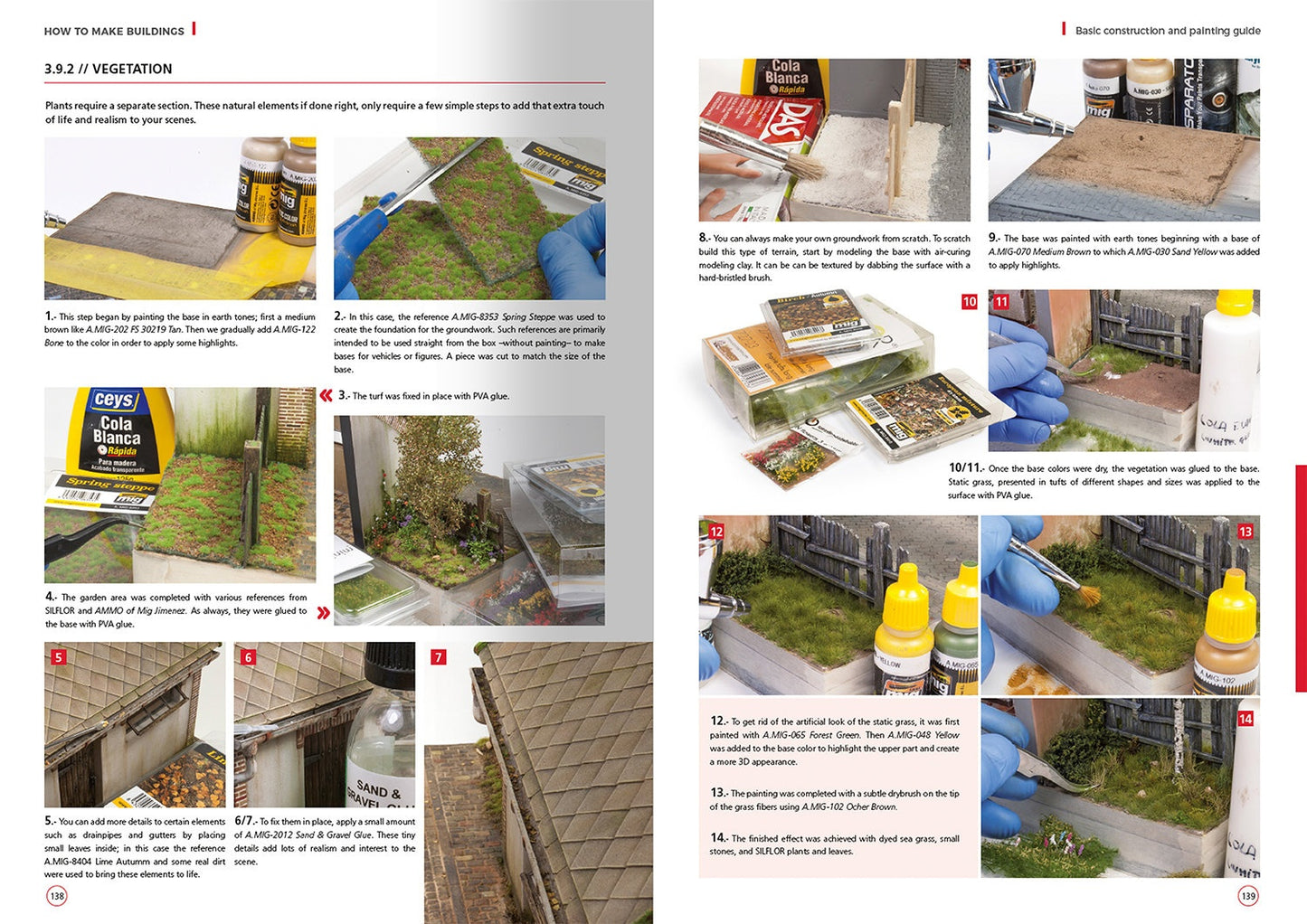 6135 HOW TO MAKE BUILDINGS. BASIC CONSTRUCTION AND PAINTING