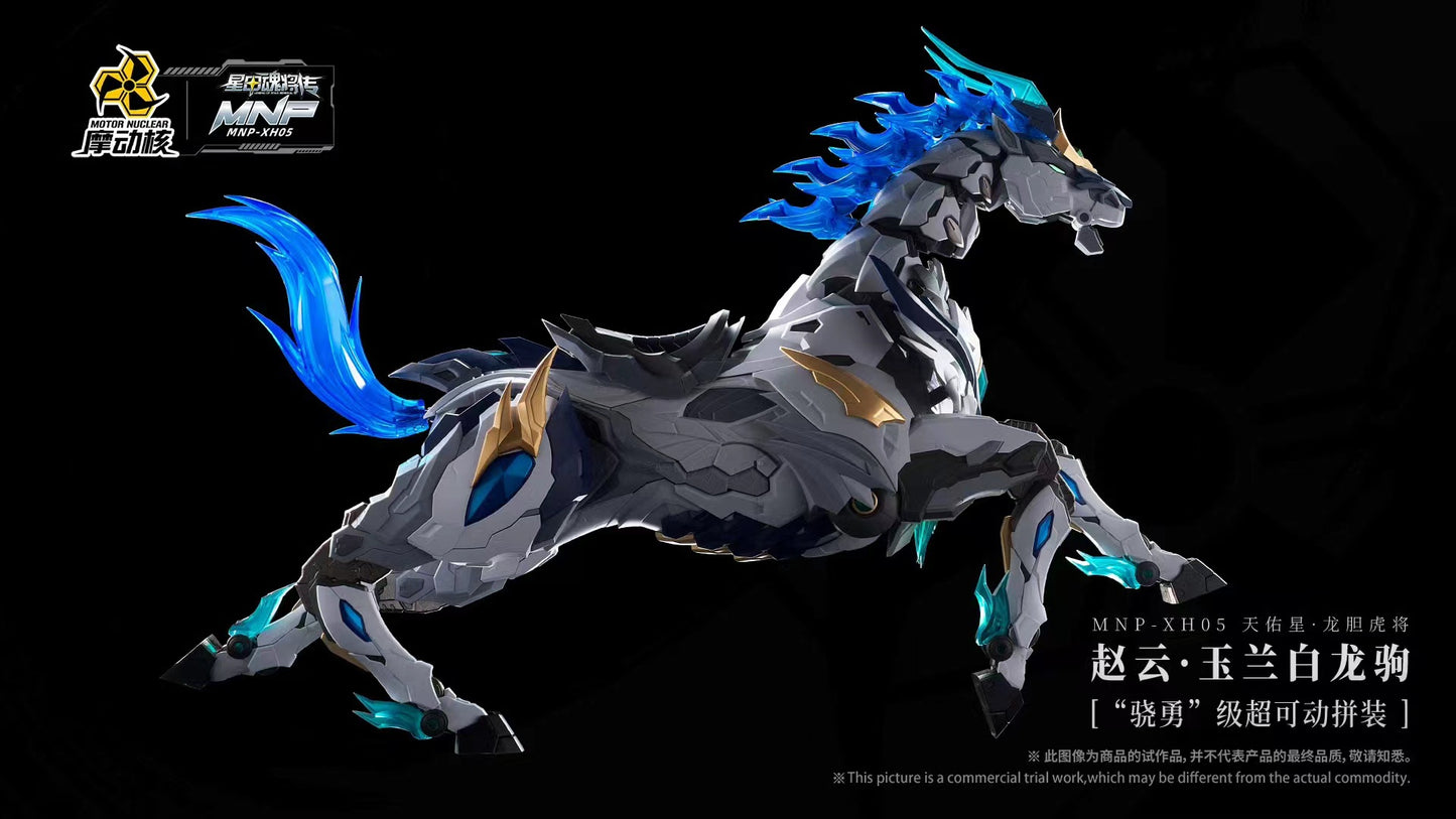PREORDER MNP-XH05 ZHAO YUN 赵云 + WHITE DRAGON HORSE 玉兰白龙驹 Q1 2025