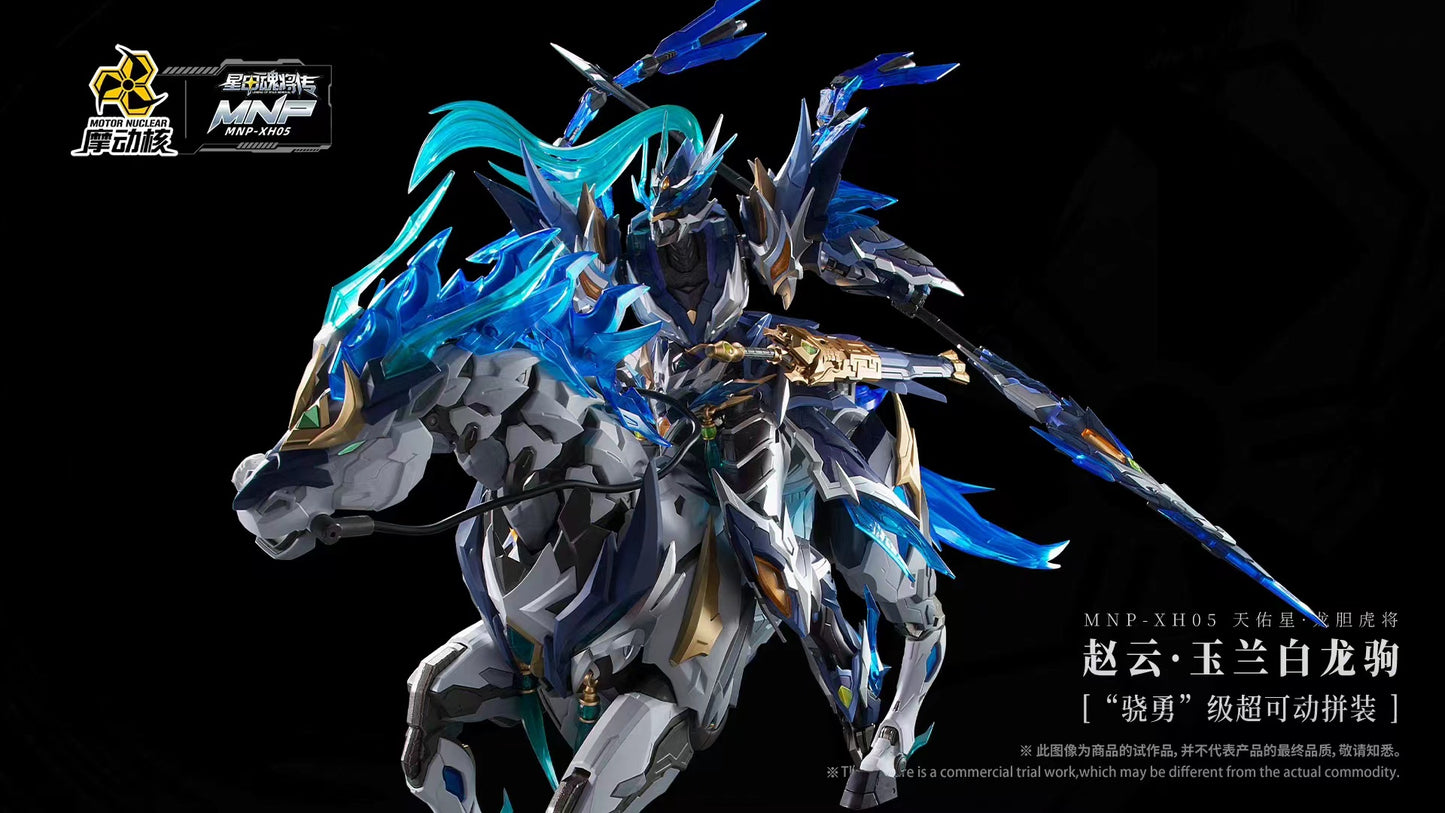 PREORDER MNP-XH05 ZHAO YUN 赵云 + WHITE DRAGON HORSE 玉兰白龙驹 Q1 2025
