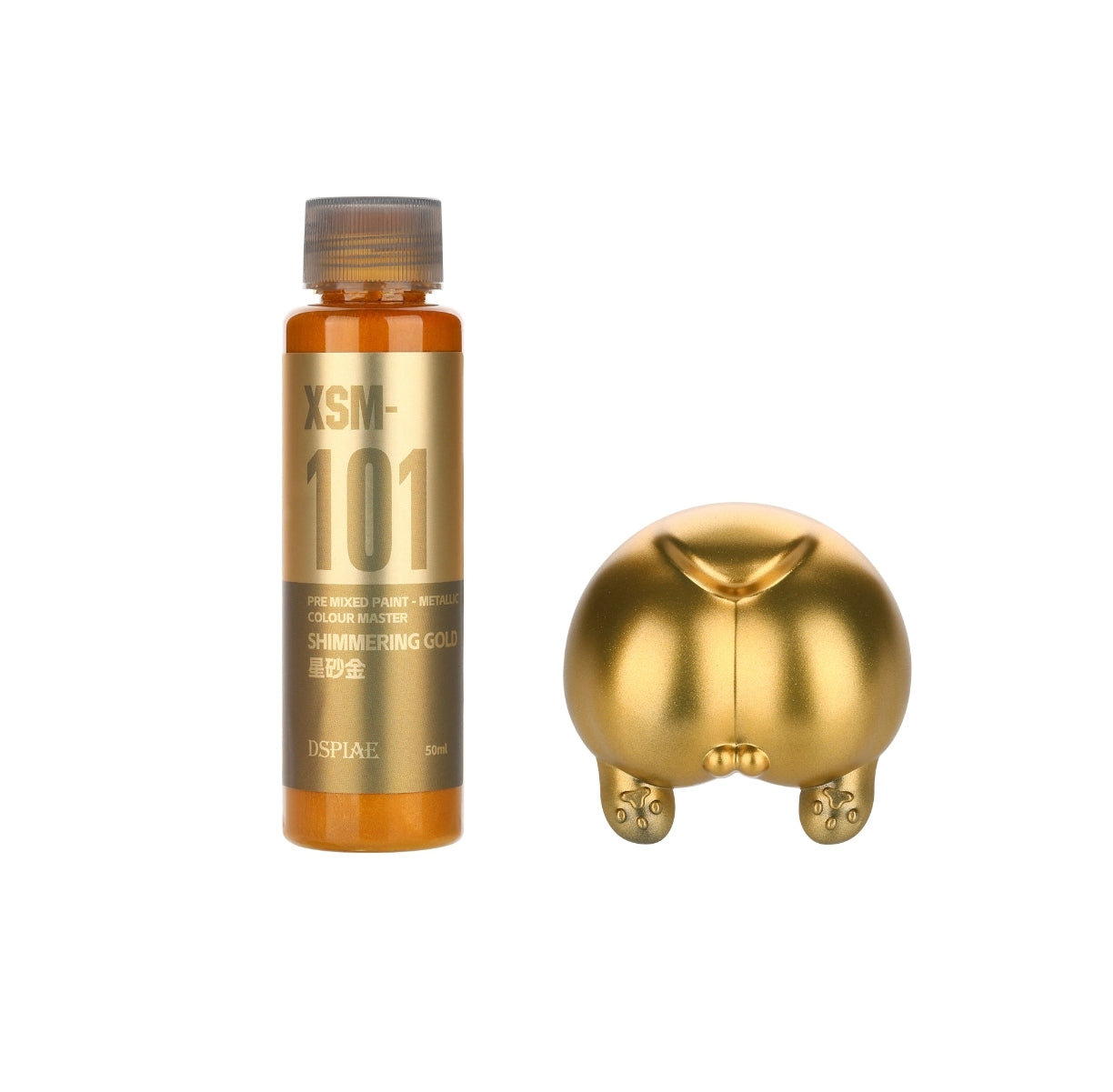 Ready Stock - Dspiae Metallic Waterbase Paint Series 50ML