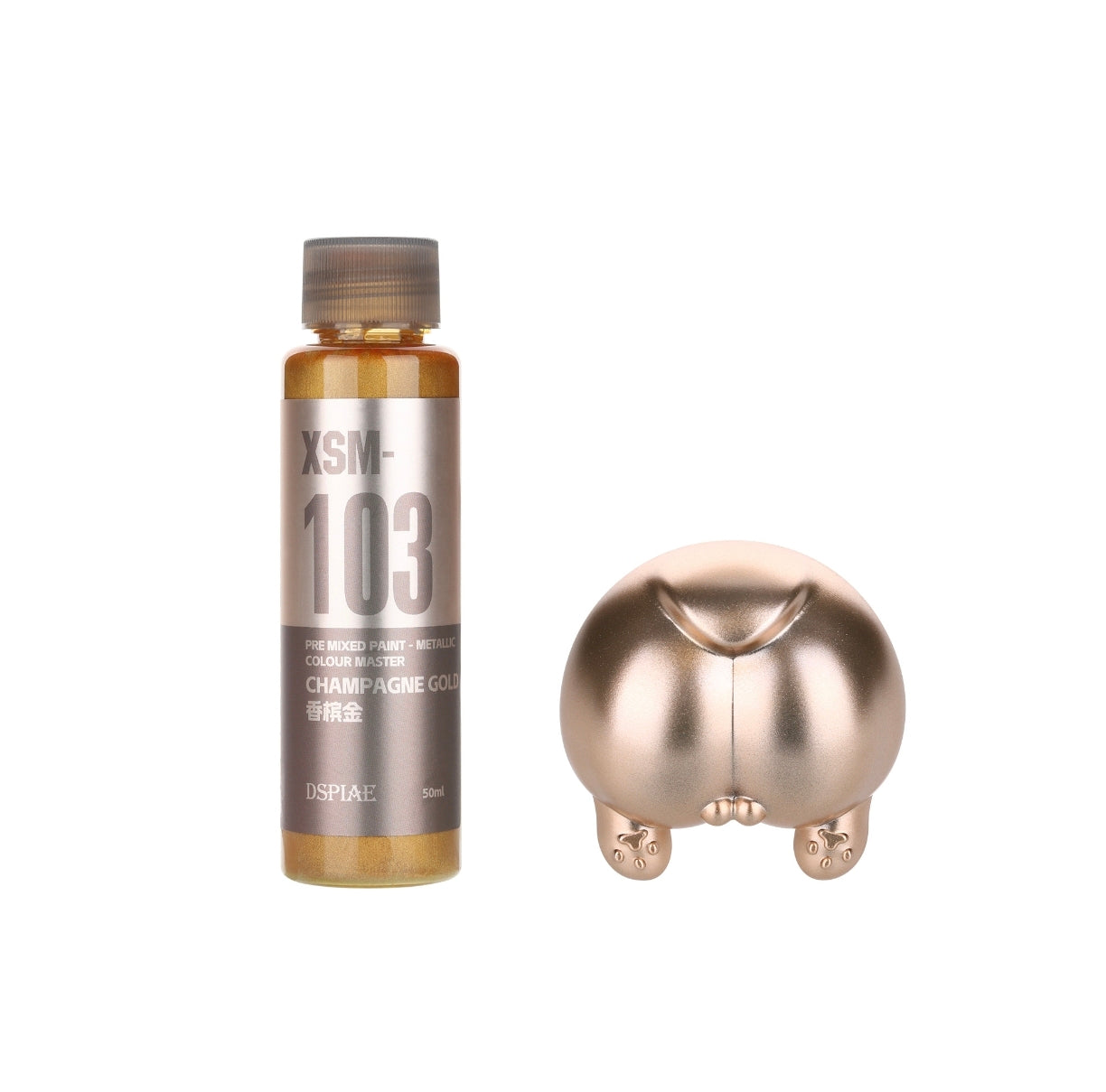 Ready Stock - Dspiae Metallic Waterbase Paint Series 50ML
