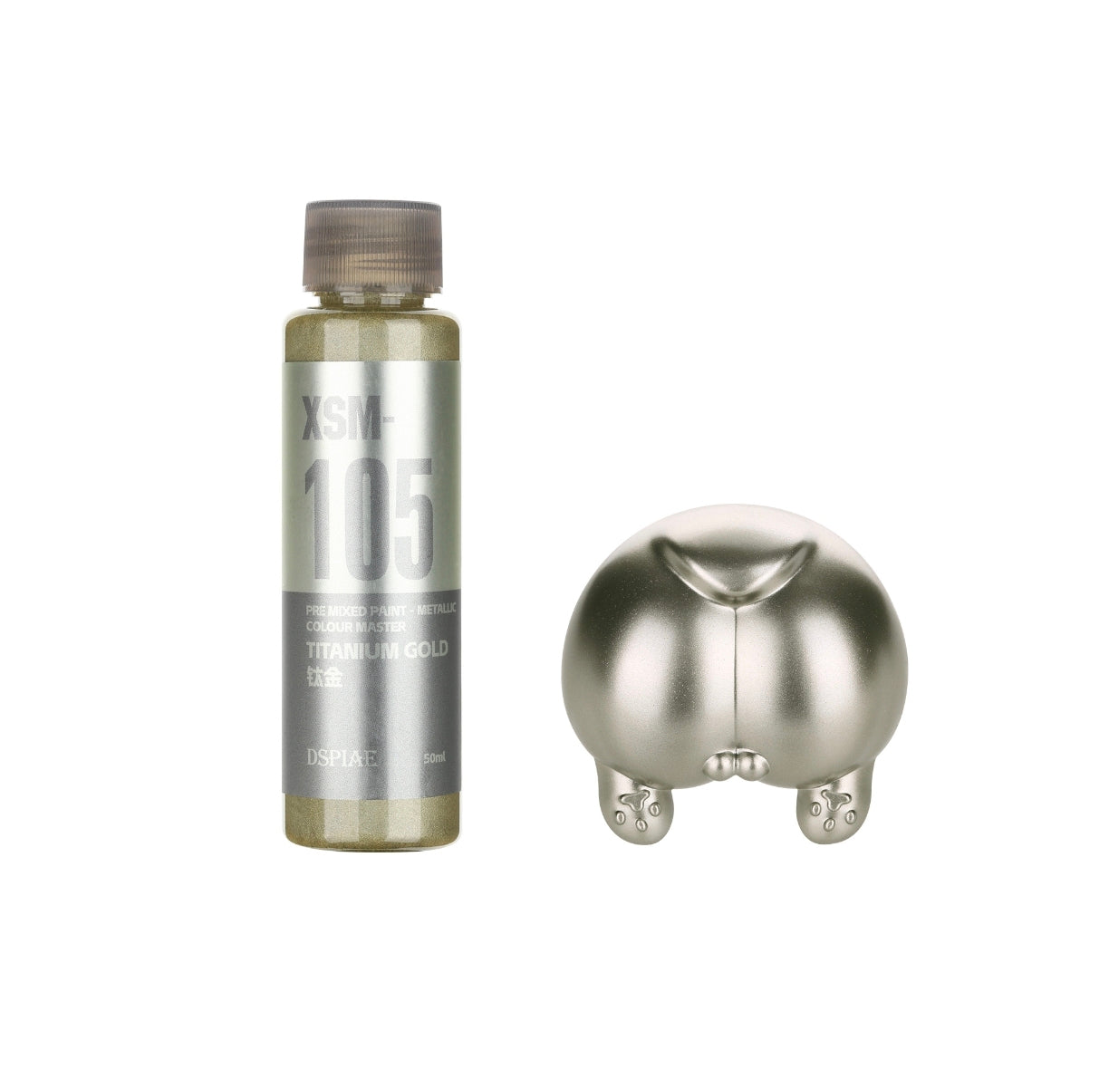 Ready Stock - Dspiae Metallic Waterbase Paint Series 50ML