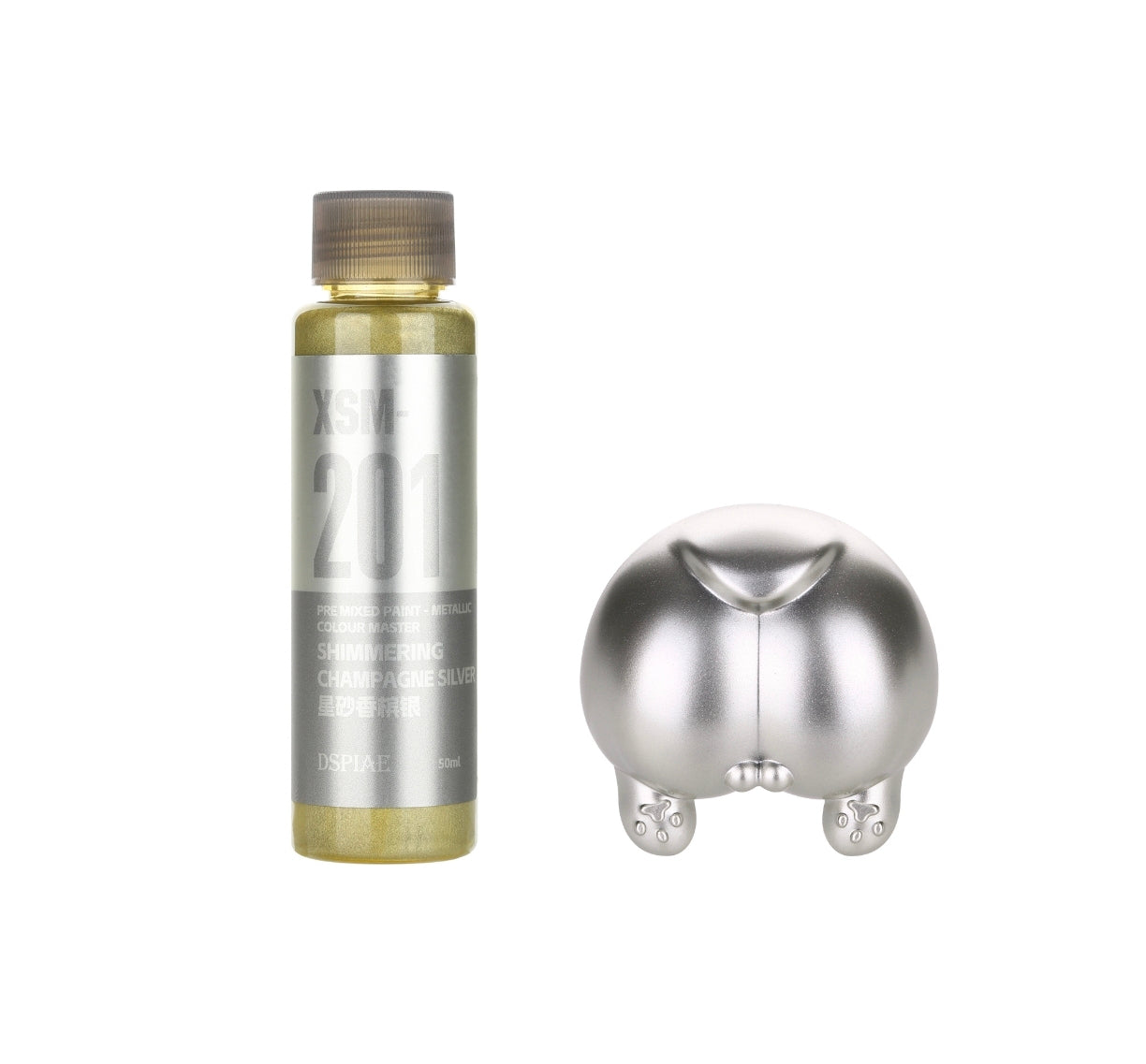 Ready Stock - Dspiae Metallic Waterbase Paint Series 50ML