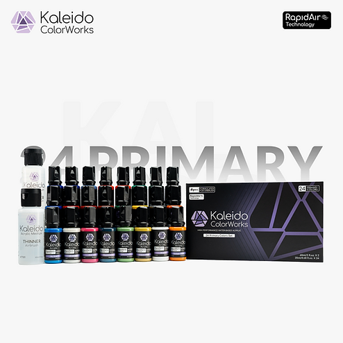 Preorder GAAHLERI KALEIDO 24 COLOR PRIMARY SET