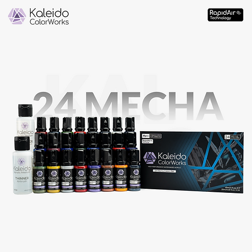 Preorder GAAHLERI KALEIDO 24 COLOR MECHA SET 24