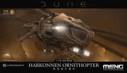 READY STOCK  Dune 1/72 DS-009 HARKONNEN ORNITHOPTER BY MENG