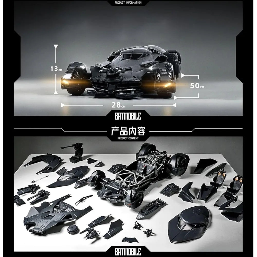 (Paynow Payment else auto cancel) Preorder HiPlay Xiwanshe 1/12 Batmobile Assembly Model Kit