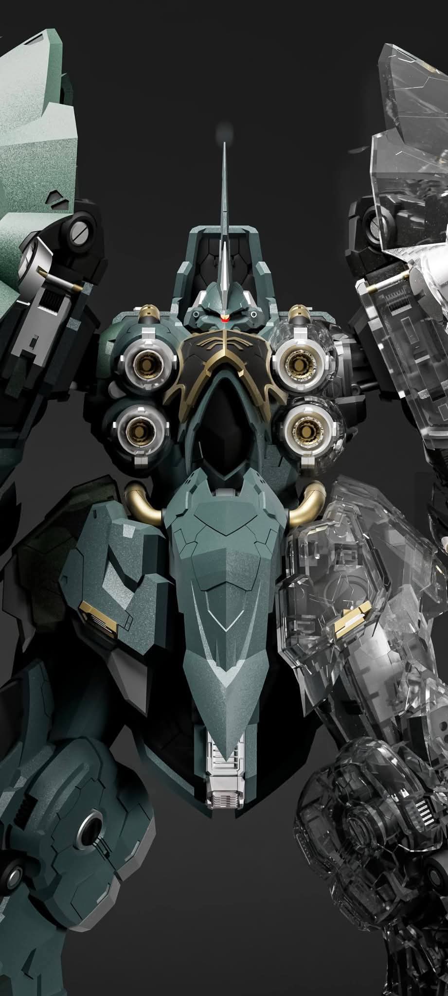 PRE-ORDER TWELVE MODEL 1/100 Kshatriya deposit $5