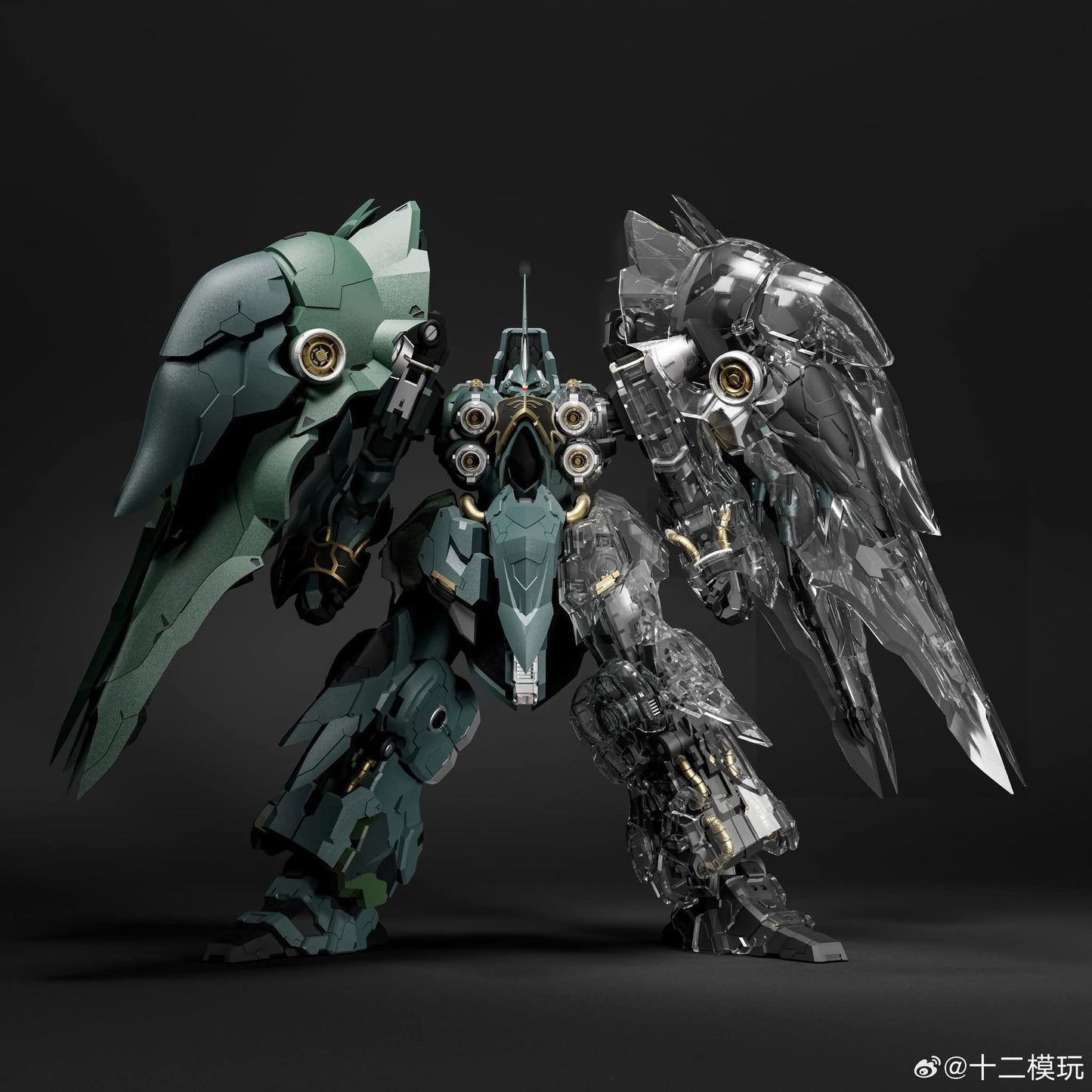 PRE-ORDER TWELVE MODEL 1/100 Kshatriya deposit $5