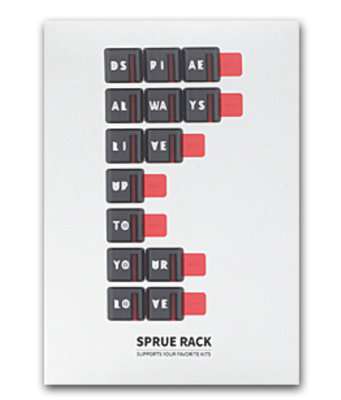 Dspiae spruce rack