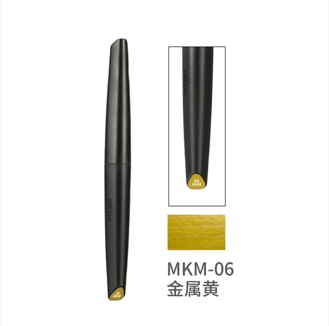 MKM-06 DSPIAE Metallic Gold Soft Tipped Marker