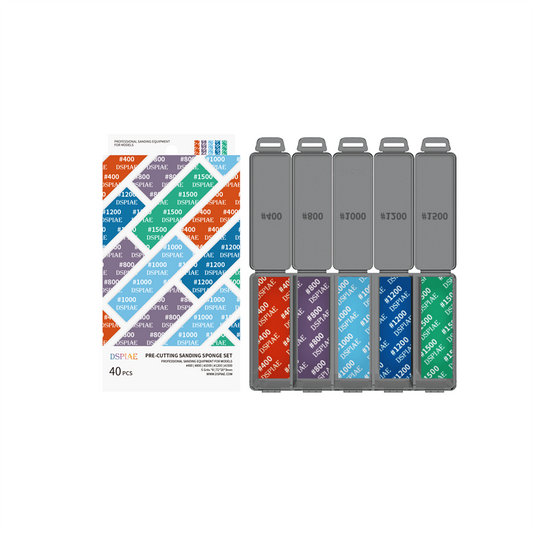 Dspiae DS3-S01 Pre-Cutting Sanding Sponge Set