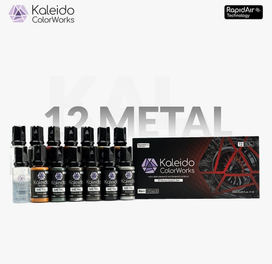 Preorder Gaahleri 12 pcs metal color set