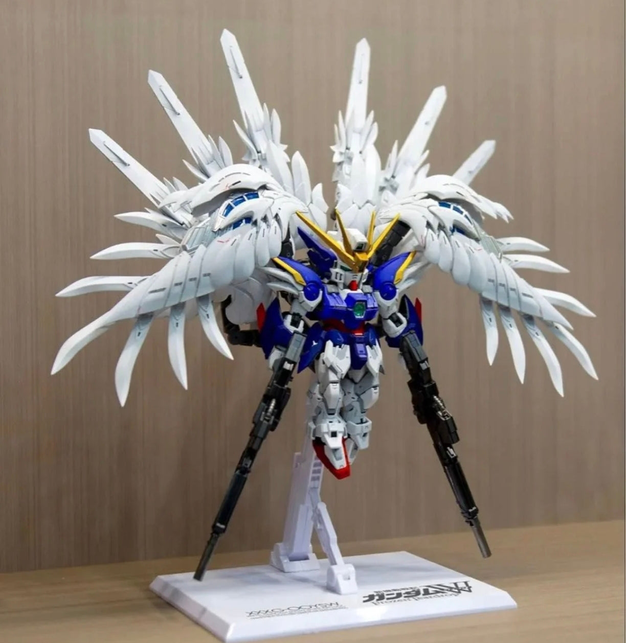 Ready Stock SNOW WHITE PRELUDE UNIT for MGSD WING ZERO EW