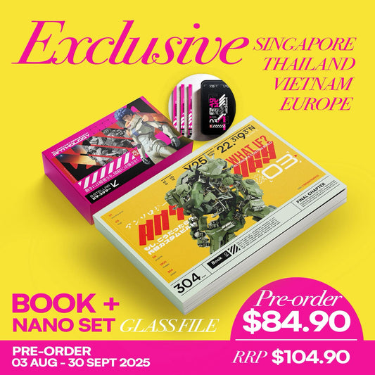 Preorder Eday Vol 3 Book + Vol 3 Nano Glass File Set  for Singapore/Thailand/Vietnam/Europe