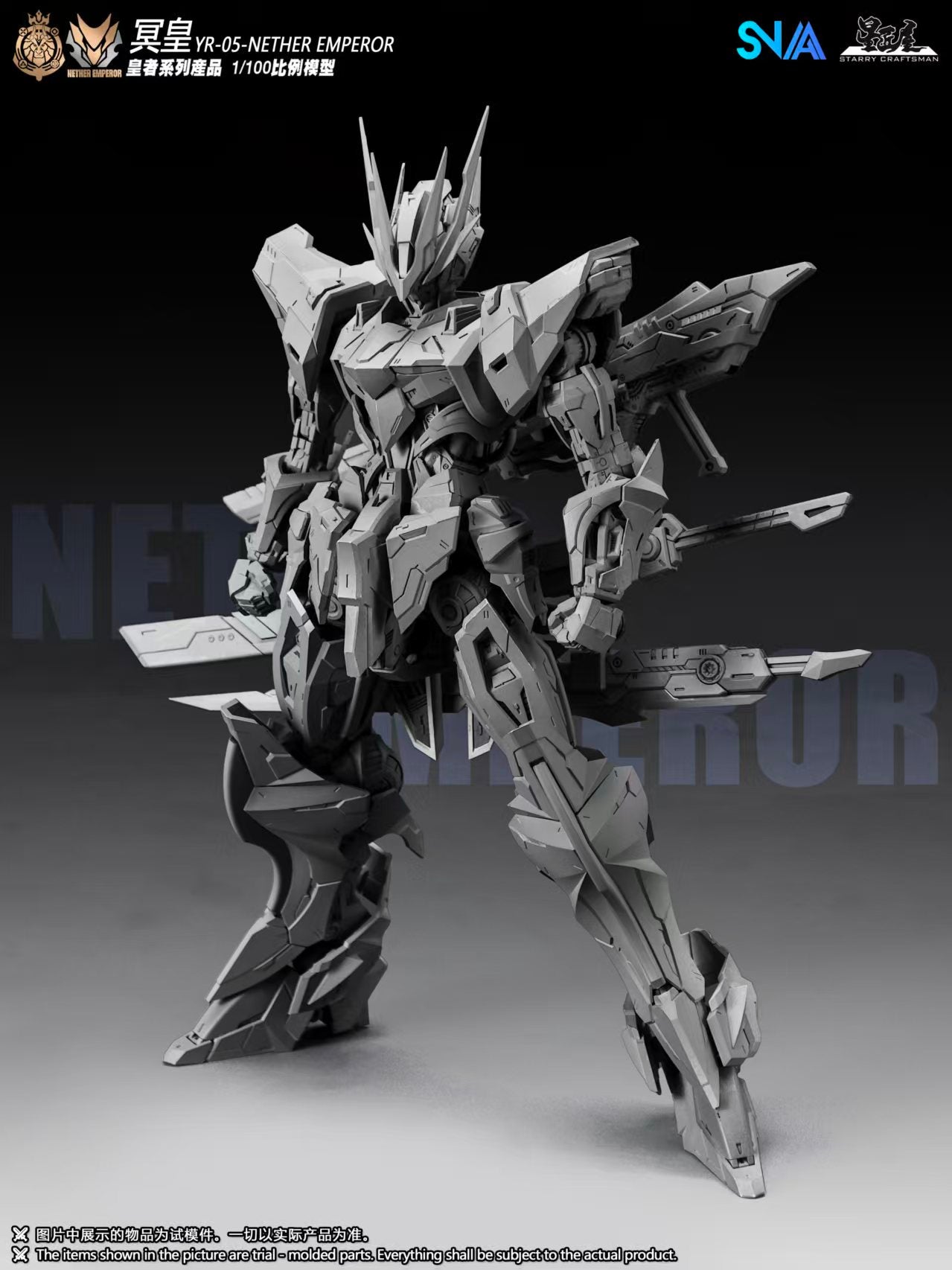 Preorder SNAA 1/100 RY-05 㝠皇NETHER EMPEROR