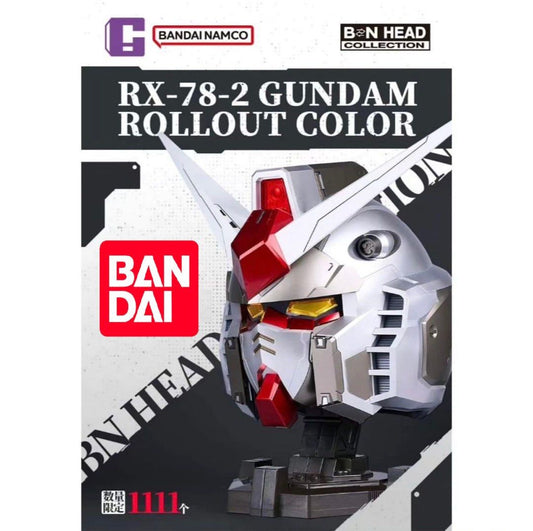 Ready stock  VOL 1 RX78 head burst Original Bandai Licensed Products